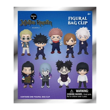 Аниме-брелок на клипсе Jujutsu Kaisen (фигурка-сюрприз в закрытой упаковке)