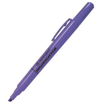 Маркер Centropen Fax 8722 1-4 мм, chisel tip, purple