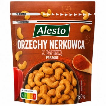 Орехи Кешью Жареные с Паприкой Alesto 150 г
