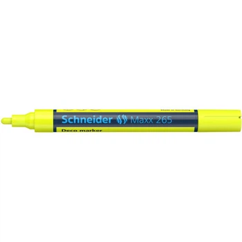 Маркер Schneider MAXX 265 меловой 2-3 мм, желтый