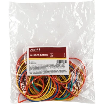 Резинки для денег Delta by Axent assorted colors, 50г