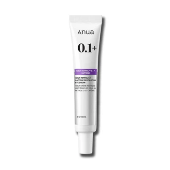 Крем для шкіри навколо очей ANUA з ретинолом 0.1% та кофеїном ANUA Retinol 0.1 Caffeine Revitalizing Eye Cream 30 мл
