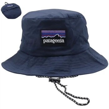 Панама-Трансформер Patagonia, One size(универсальный размер), Унисекс, синего цвета(Складывается в мешочек)