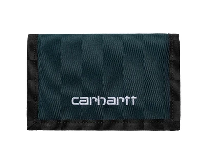 Кошелек Carhartt WIP бирюзового цвета.