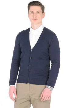 Пуловер мужской United Colors of Benetton 143173 2XL Темно-Синий (2200003949537)