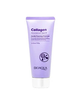 Пінка для вмивання з колагеном Bioaqua Recombinant Type 3 Gentle Foaming Cleanser