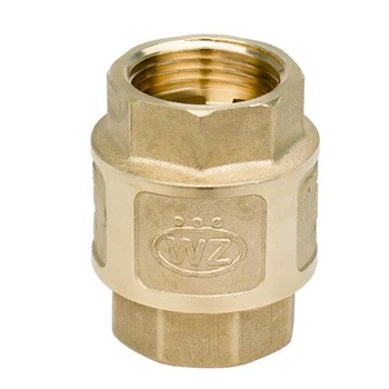 Обратный клапан WEZER DN15 1/2" с латунным штоком