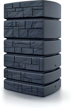 Резервуар для дождевой воды 500 л HDPE антрацитовый 775х583х1300 мм