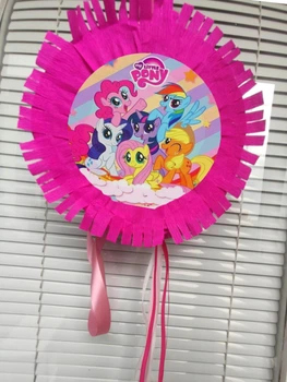 Пиньята с ленточками PandClub Pull String 25 см розовая Пони My Little Pony