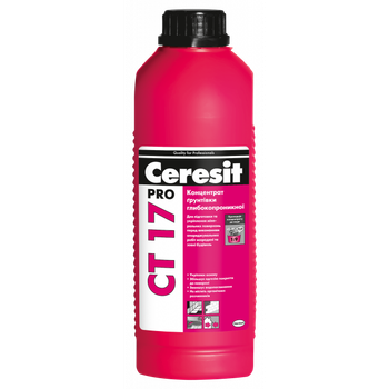 Грунт-концентрат CERESIT CT 17 PRO 1л (1:9)