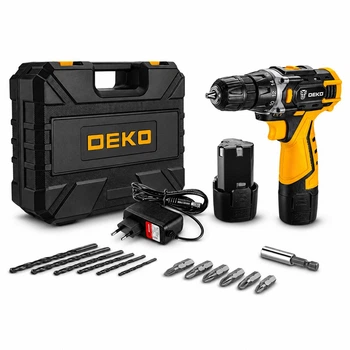 Шуруповерт аккумуляторный DEKO DKCD12FU-S3 (S5002--DKCD12FU-S3)
