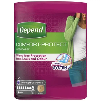 Подгузники для взрослых Depend Трусики для женщин L