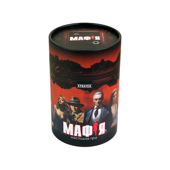 Настольная игра Мафия 24 карты 12 масок для компании Strateg MC-8647