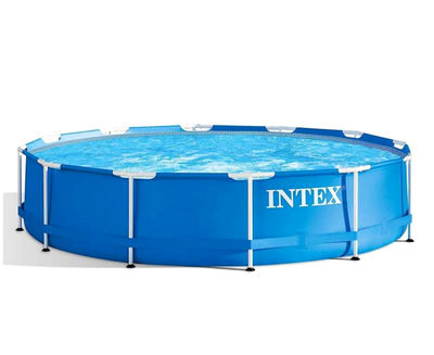Каркасный бассейн круглой формы 366 см 6503 л ПВХ для дачи INTEX MC-8901
