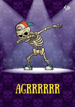 Блокнот 4Profi "Skeleton" dance 48 листов формат А5 904877