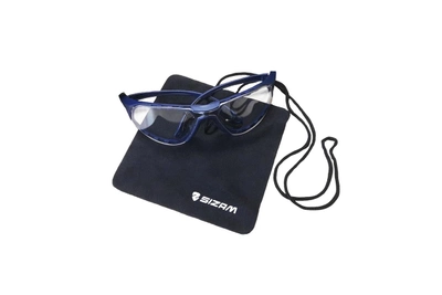 Серветка мікрофібра для протирання окулярів Sizam 13х13 см чорна