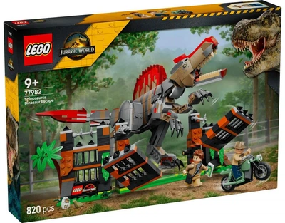 Конструктор LEGO Jurassic World Побег спинозавра (77982)