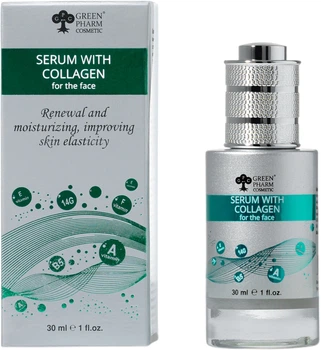 Serum do twarzy Green Pharm Cosmetic z kolagenem 30 ml (4820182115813)