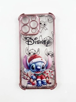 Чохол Clear Case з принтом Stitch для Apple iPhone 16 Pro Max