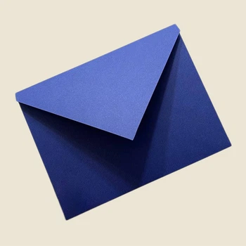 Конверт з дизайнерського картону Під листівки A5 Blue
