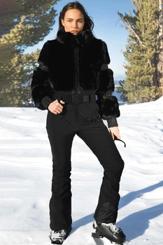 Комбінезон гірськолижний Gsnow Black (чорний) розмір M HDSYR_13749