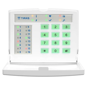 Клавіатура Tiras K-LED16 на 16 індикаторів зон (21-00021)