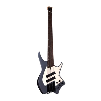 Безголова бас-гітара HILS HNB5 G/GMG (Gloss Gunmetal Gray)