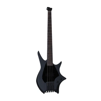 Безголова бас-гітара HILS HNB3 S/BK (Satin Black)