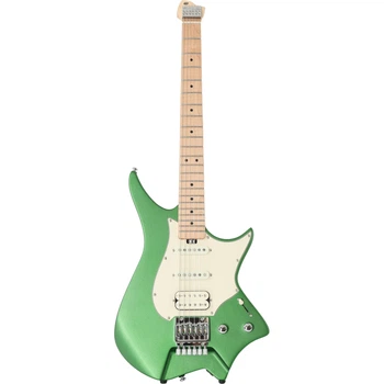 Безголова електрогітара HILS HNS1M S/MEG (Satin Metallic Emerald Green)