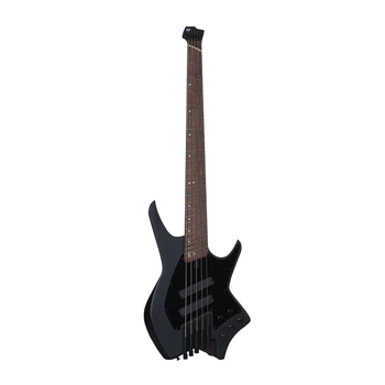 Безголова бас-гітара HILS HNB5 S/BK (Satin Black)