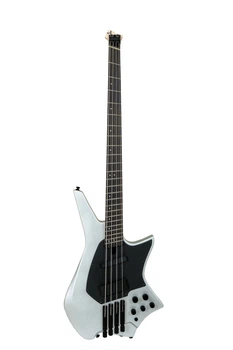 Безголова бас-гітара HILS HZB4 S/SV (Satin Silver)