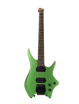 Безголова електрогітара HILS HN3 S/MEG (Satin Metallic Emerald Green)