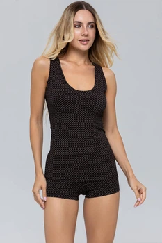 Бавовняний комплект білизни майка та трусики-шорти TOTALFIT SET10U-KHLP165 3XL