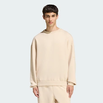 Мужской свитшот SOFT LUX adidas KF8587 (2XL) бежевый (4068822408431)