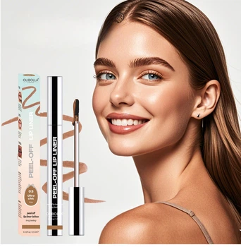 Подводка для губ матовая Peel-Off Lip Liner оттенок красно-коричневый