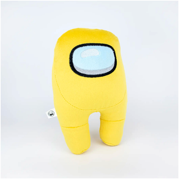 Мягкая игрушка космонавт Among Us 20 см для детей желтый Weber Toys MC-5384