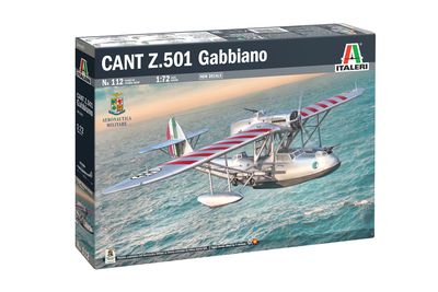 Сборная модель CANT Z-501 гидромолет для сборки 1:72 пластик Италия MC-8786