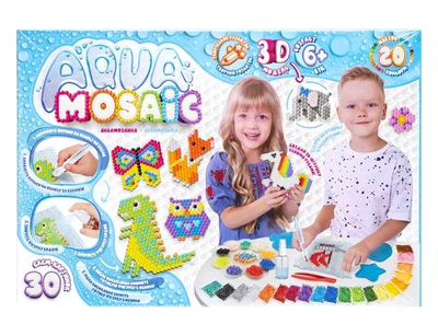 Набор для творчества аквамозаика для детей 6 лет большая 1 шт Danko Toys MC-5681