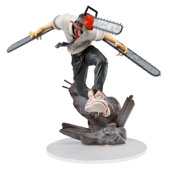 Фигурка Дэндзи Denji Человек-бензопила Chainsaw Man SEGA Luminasta 16 см