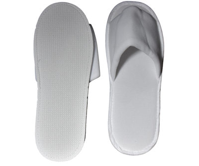 Відкриті тапочки полівелюр 28 см підошва 3 мм