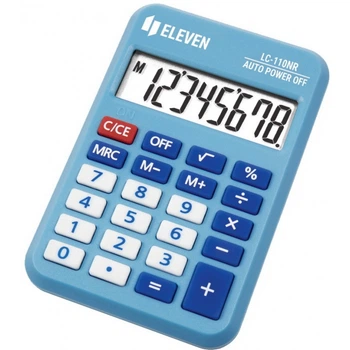 Калькулятор карманный Eleven LC-110NR-BL