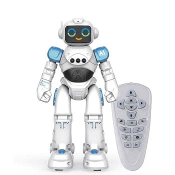 Робот Галактик , WToys, українська озвучка, лед-підсвічування, сенсорні датчики, рух, 6 пісень, 6 історій, вікторина, в коробці "W Toys" 62313