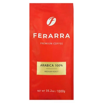 Кава в зернах ferarra caffe 100% arabica 1 кг
