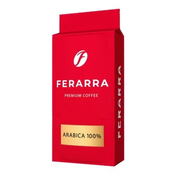 Кава мелена ferarra caffe 100% arabica 250 г