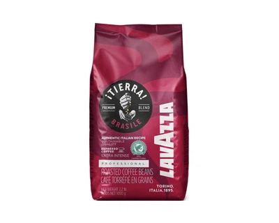 Кава LAVAZZA Tierra Brazil (extra intense) в зернах 1 кг