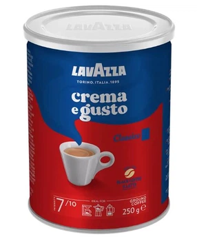 Кава мелена Lavazza Crema E Gusto Classico 250 г ж/б,