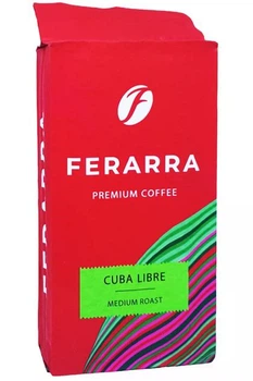 Кава мелена ferarra caffe cuba libre 250 г