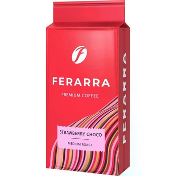Кава мелена Ferarra Strawberry Choco з ароматом полуничного шоколаду 250 г