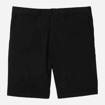 Шорты хлопковые короткие мужские Lacoste 676269121 30 Черные (1160692508)