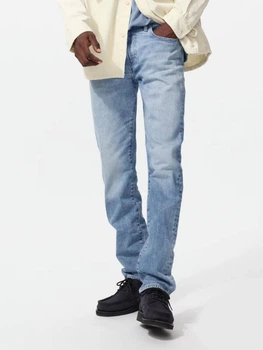 Джинсы Regular Fit мужские Uniqlo 972453153 33W34L Голубые (1159860255)